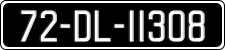 License plate of Ireland, Regular plates