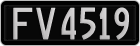 License plate of New Zealand, AB1(234)
