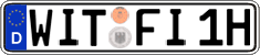 German license plate, Plates for oldtimers (type 