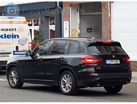 F RM 688, BMW X3