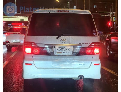 х385кх, Toyota Alphard