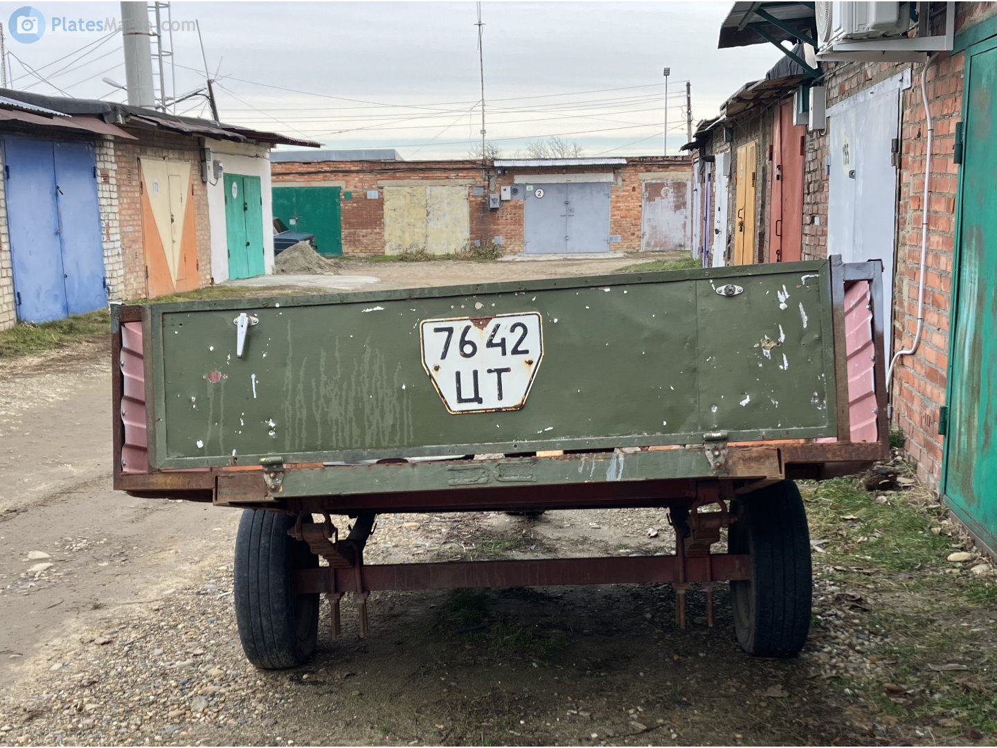 7642 ЦТ, Home-made vehicle 