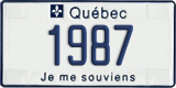 Quebec, Vanity Plates