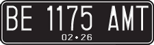 License plate of Indonesia, Regular plates
