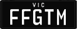 Victoria, Vanity Plates