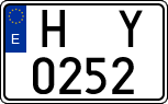 License plates of Spain, 1971 year series