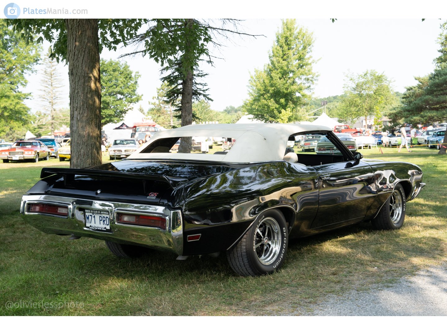 M71 PRD, Buick GS 2nd gen 1971 455 Convertible (43467; A-body), 3rd facelift, 1970–1971