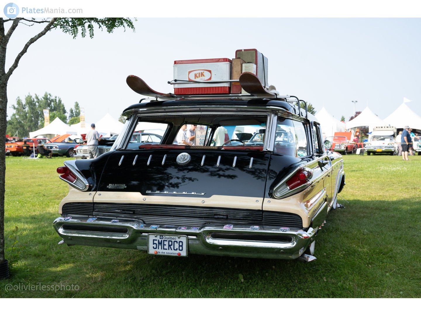 5MERC8, Mercury Colony Park 1st gen 1958 (77B), facelift, 1957–1958