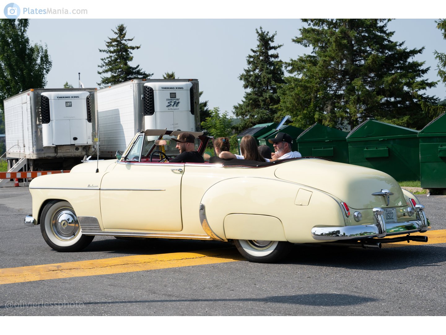 USO2, Chevrolet Deluxe 1st gen 2-door Convertible (1067; A-body), 1949–1952