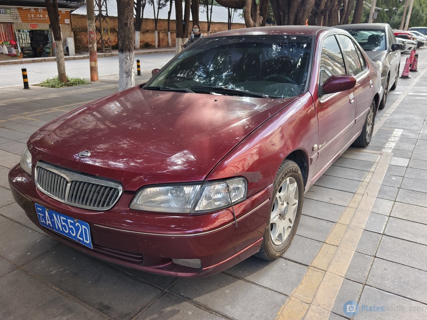 云A·N552D, Nissan Bluebird 9th gen Sedan (U13; CN-market), 1st facelift, 2001–2003