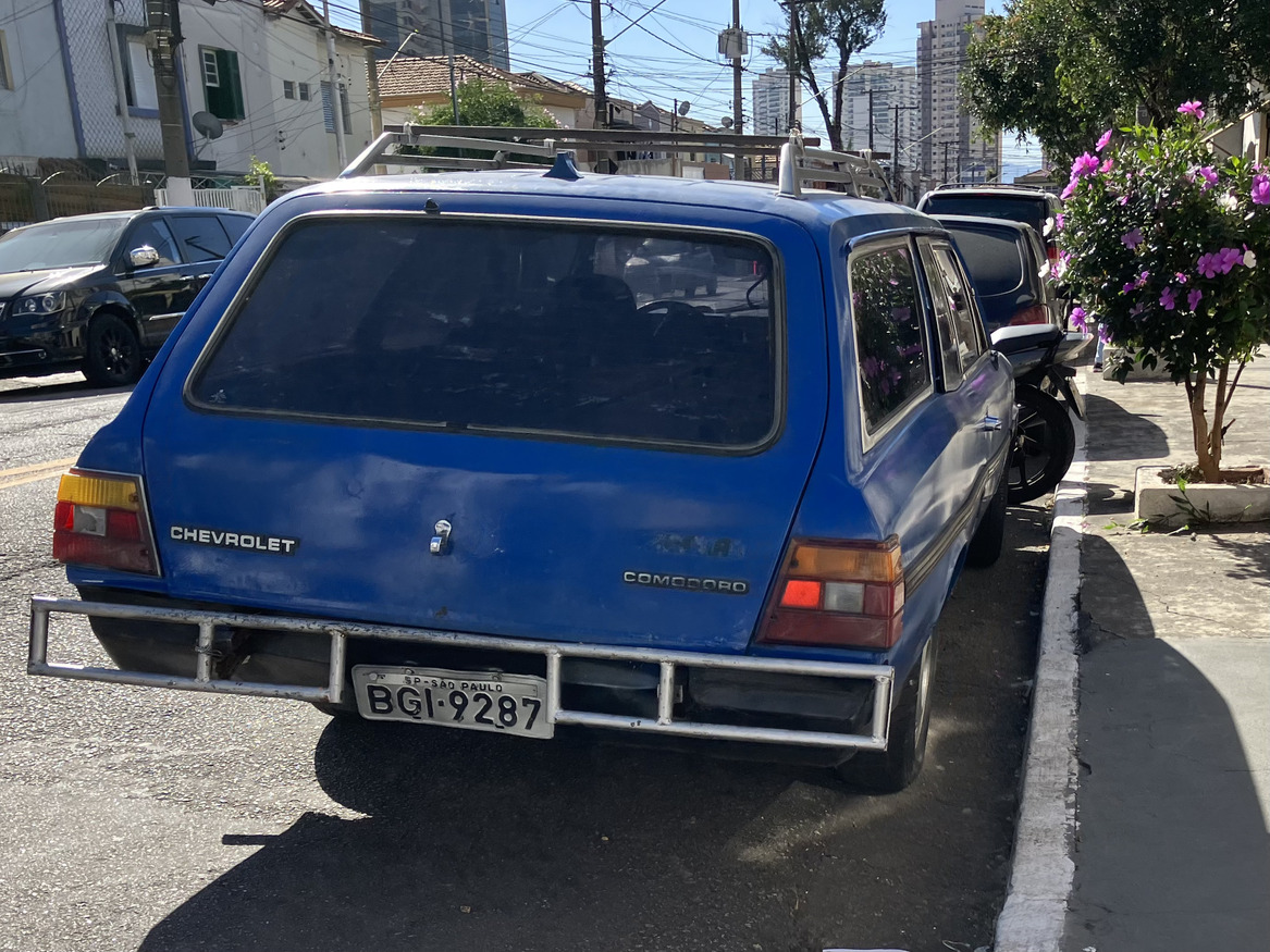 BGI-9287, Chevrolet Caravan 1st gen (LATAM-market), 1st facelift, 1980–1985