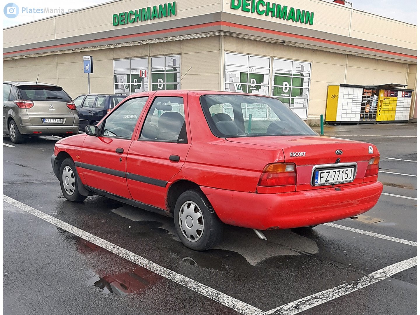FZ 7715J, Ford Escort 6th gen Sedan (AFL; Global-market), 1995–1998 (–2003 for LATAM-market)