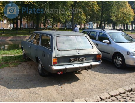 987 AYD 59, Opel Rekord