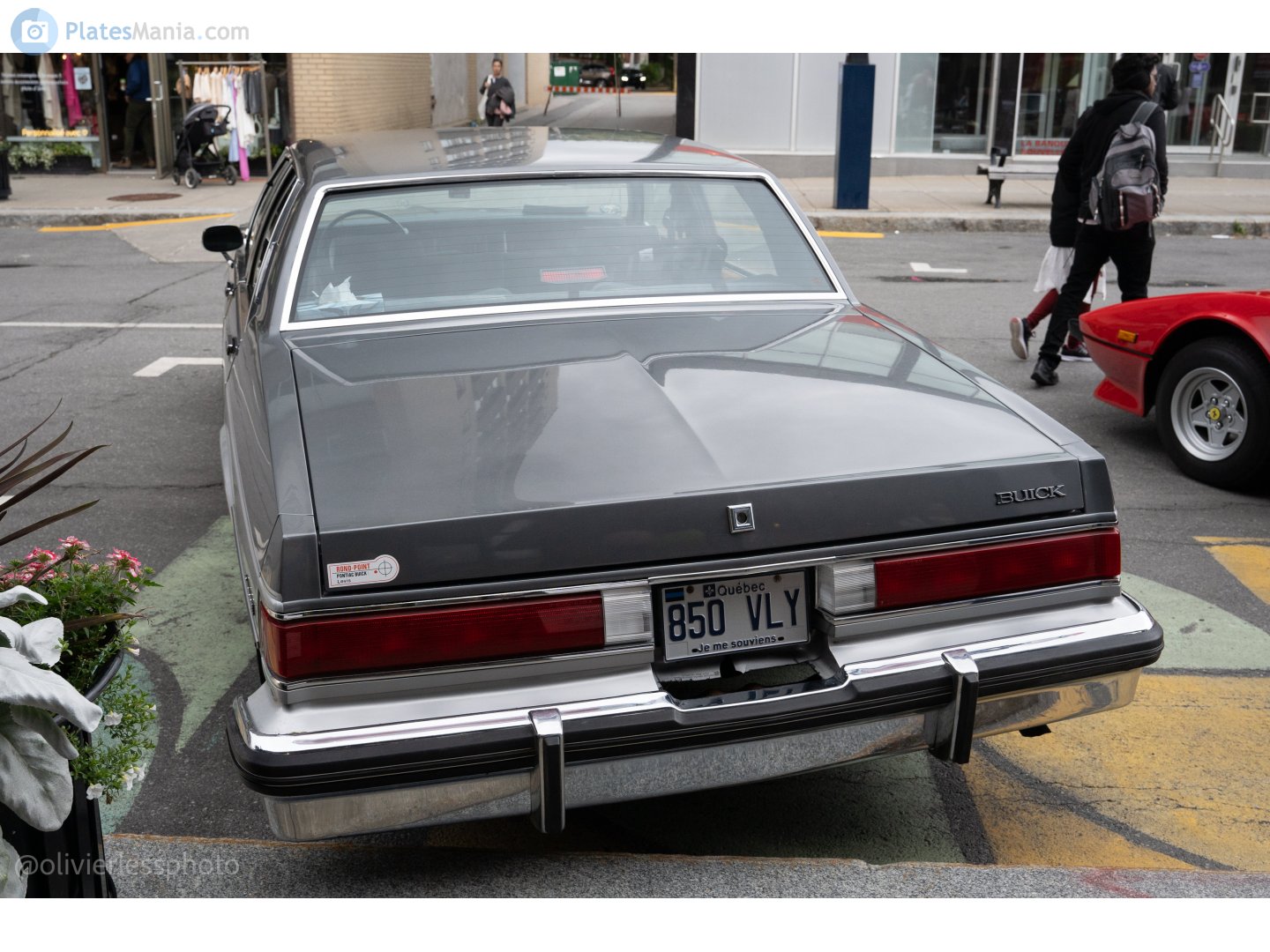 850 VLY, Buick LeSabre 5th gen Sedan (69; B-body), 2nd facelift, 1983–1985