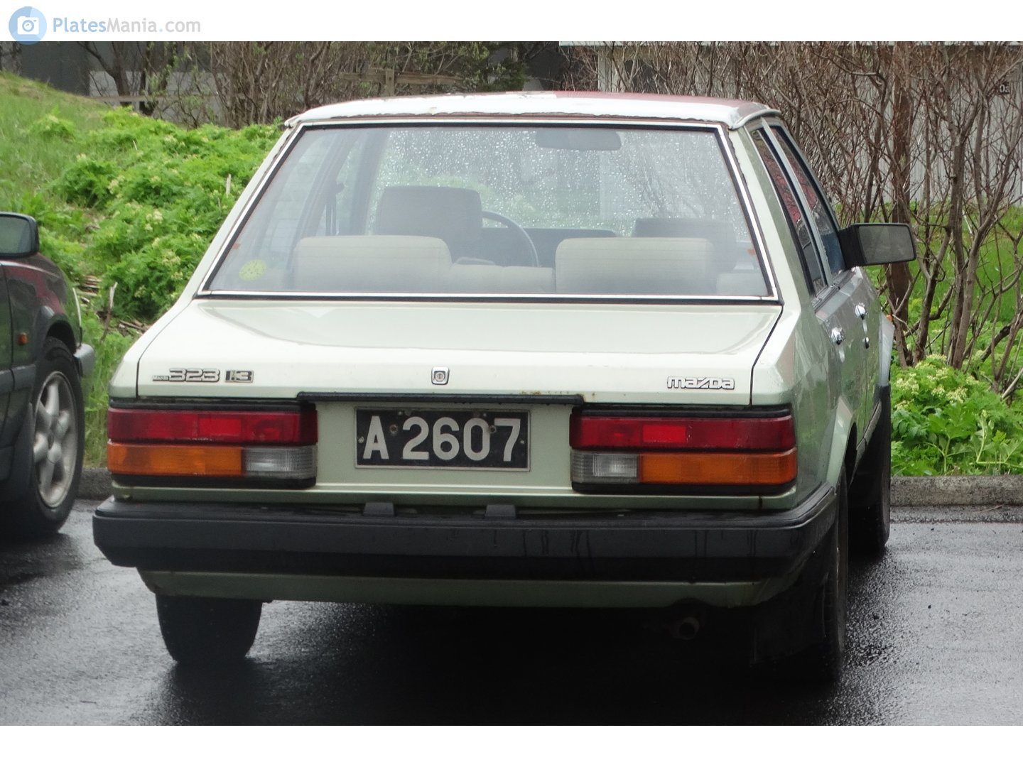 A 2607, Mazda 323 2nd gen Sedan (BD), 1980–1986