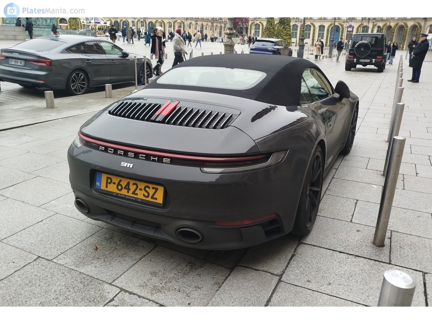 P-642-SZ, Porsche 911 8th gen Cabrio (992.1), 2019–2024