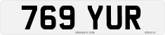 License plate of the United Kingdom, 1932 year system