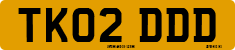 License plate of the United Kingdom, 2001 year system
