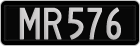 License plate of New Zealand, AB1(234)