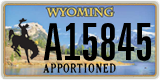 Wyoming, Apportioned (A12345)