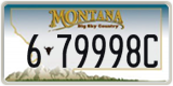 Montana, 1-12345A / 10-1234A
