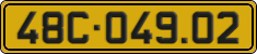 License plate of Vietnam, Commercial vehicles