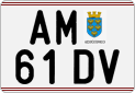 License plate of Austria, Regular plates