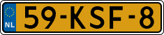 License plate of the Netherlands, Cars