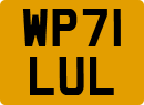 License plate of the United Kingdom, 2001 year system