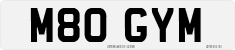 License plate of the United Kingdom, 1983 year system