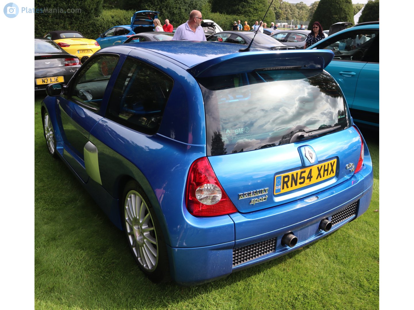 RN54XHX, Renault Clio 2nd gen 3-door Hatch (C65), 1st facelift, 2001–2006