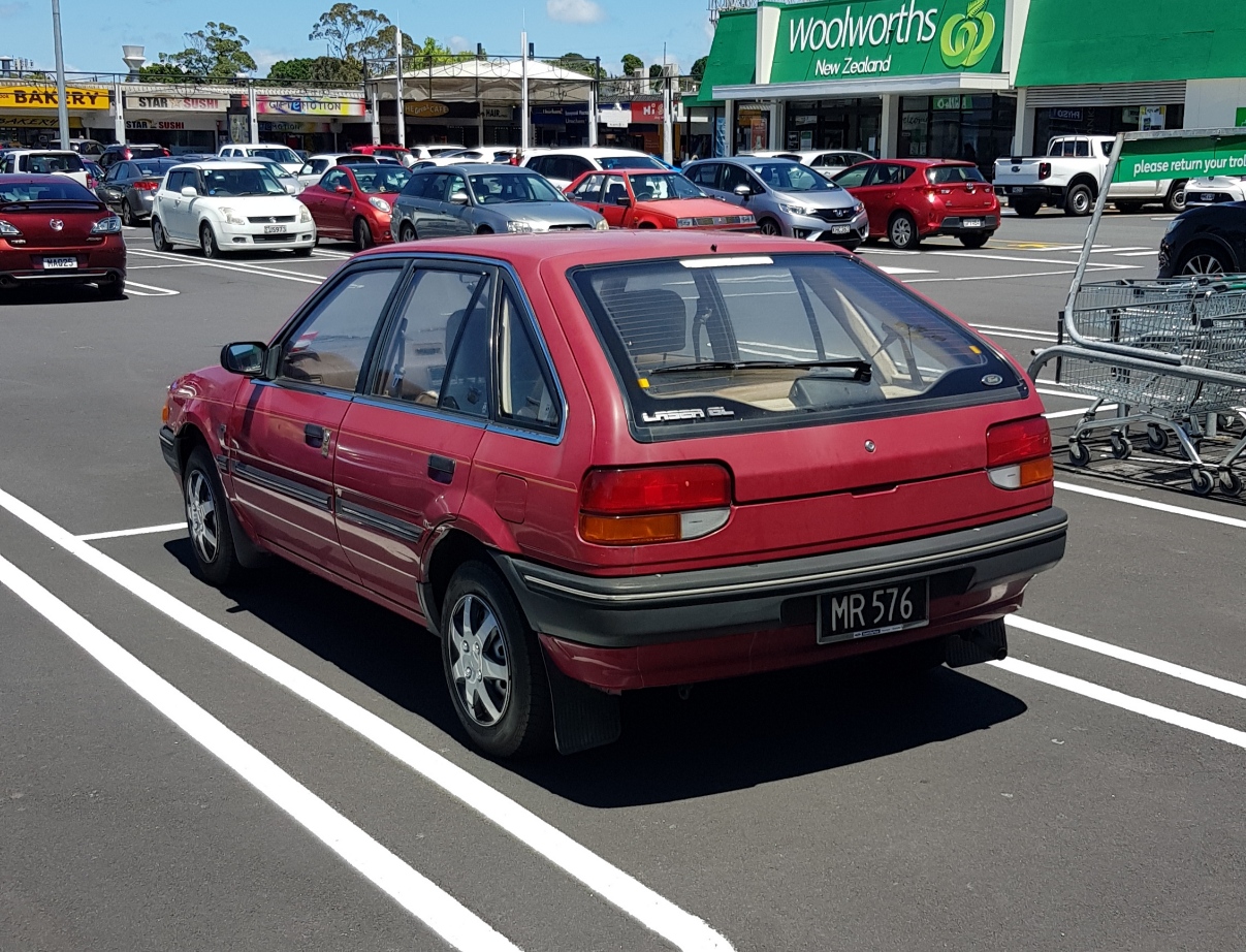 MR576, Ford Laser 2nd gen (Tracer) 5-door Hatch (BF/KC/KE), 1985–1990 (–2003 for ZA-market)