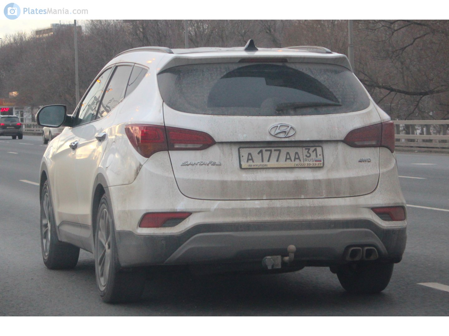 а 177 аа 31, Hyundai Santa Fe 3rd gen (Sport) (DM), facelift, 2015–2018