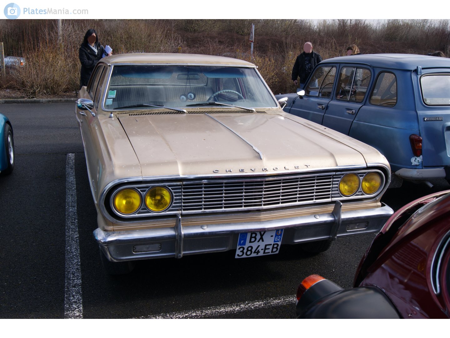BX-384-EB, Chevrolet Chevelle 1st gen 1965 4-door Sedan (69; A-body), 1st facelift, 1964–1965