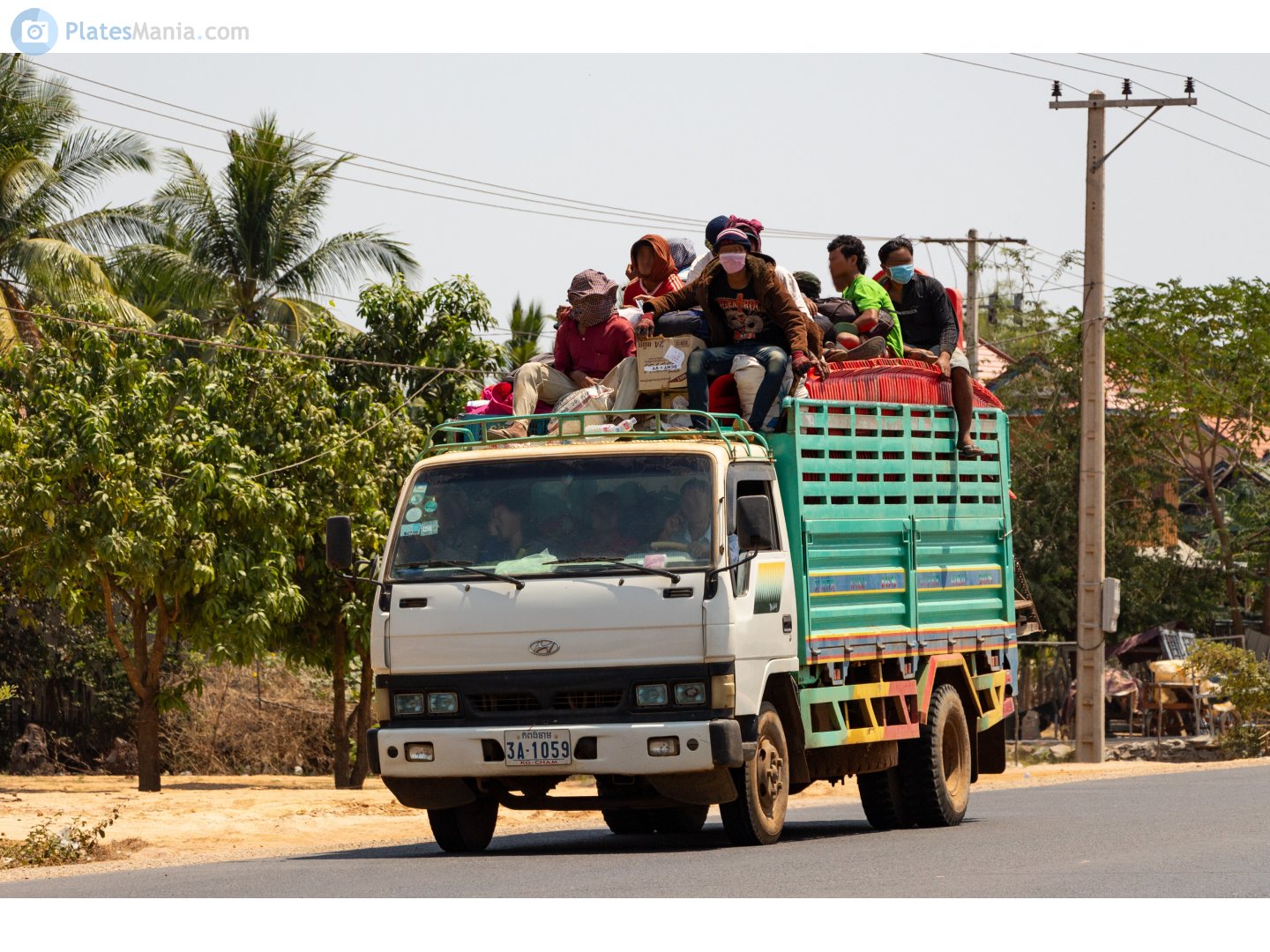 3A-1059, Hyundai Mighty 1st gen, 1986–1998