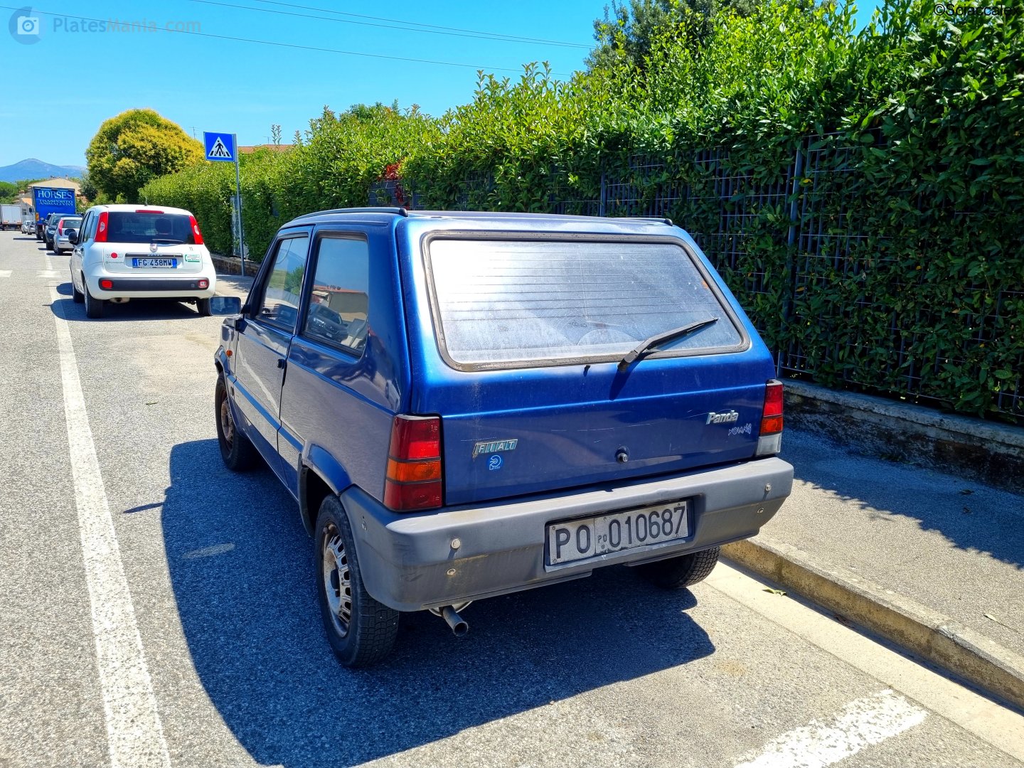 PO 010687, FIAT Panda 1st gen (141A/153A), facelift, 1986–2003