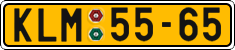 License plate of the Czech Republic, Commercial vehicles (1960)