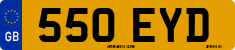 License plate of the United Kingdom, 1932 year system