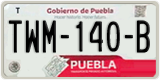 Puebla, Cars (AAA-000-A)