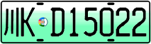 License plate of China, Electric vehicles