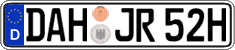 German license plate, Plates for oldtimers (type 