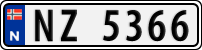 License plate of Norway, Trailers, motorcycles, special vehicles
