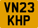 License plate of the United Kingdom, 2001 year system