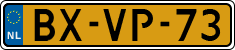 License plate of the Netherlands, Heavy Commercial Vehicles (1994 system)