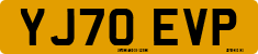 License plate of the United Kingdom, 2001 year system