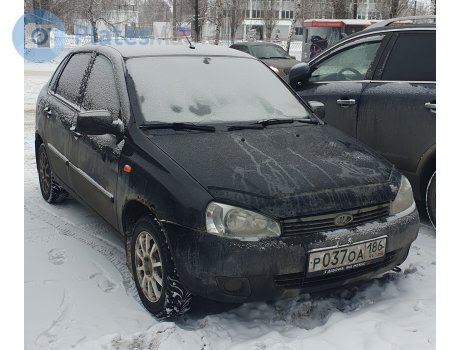 р037оа186, Lada (VAZ) 1118 Kalina