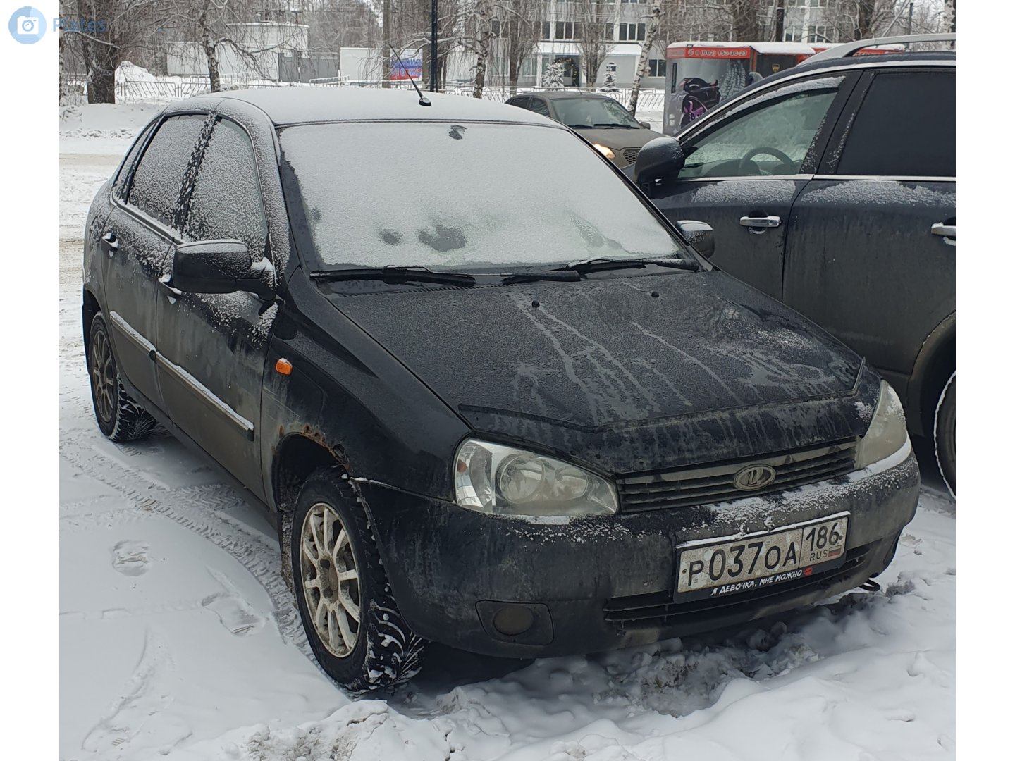 р 037 оа 186, Lada (VAZ) 1118 Kalina 