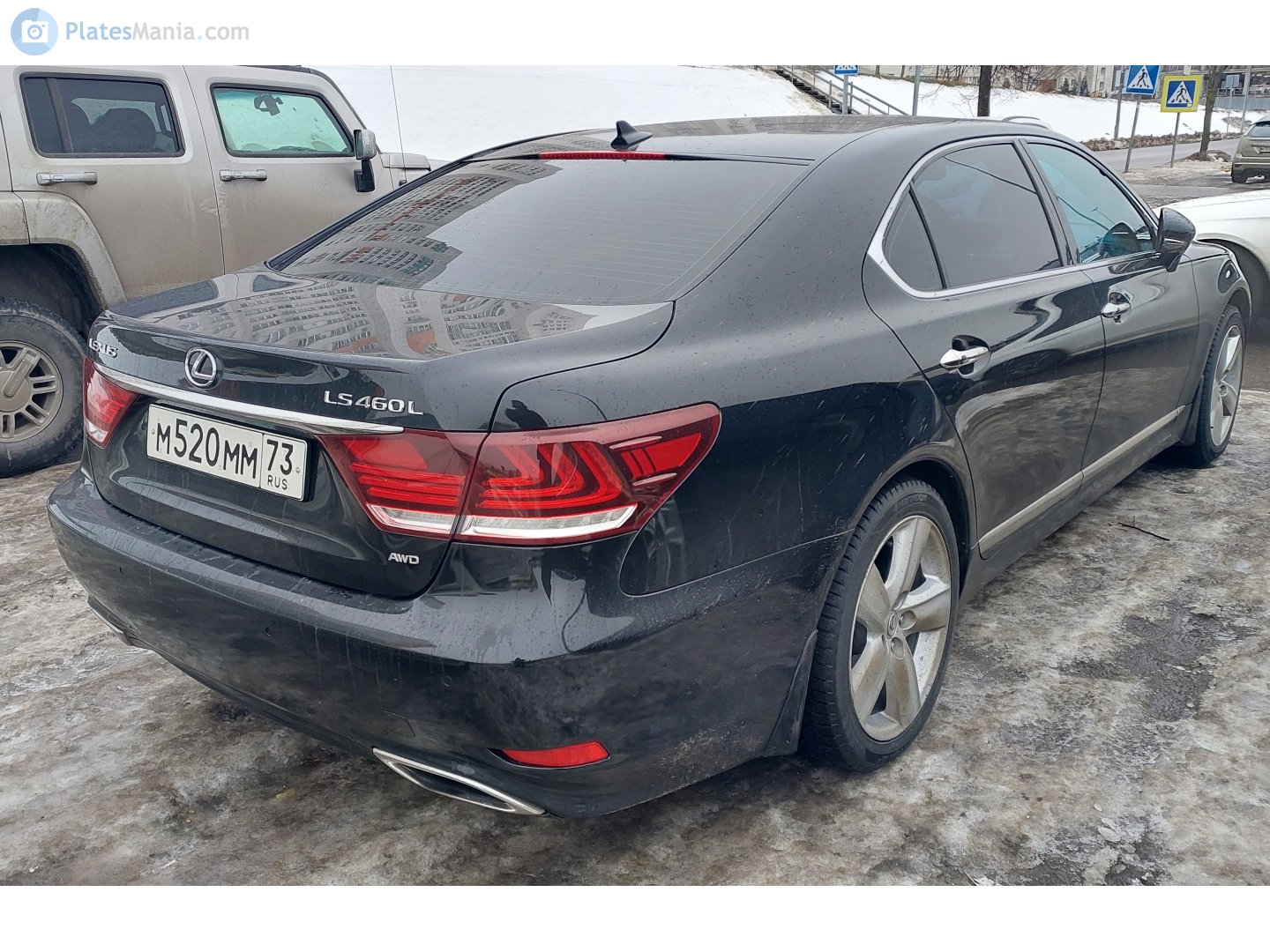 м 520 мм 73, Lexus LS 4th gen (XF40), facelift, 2012–2017