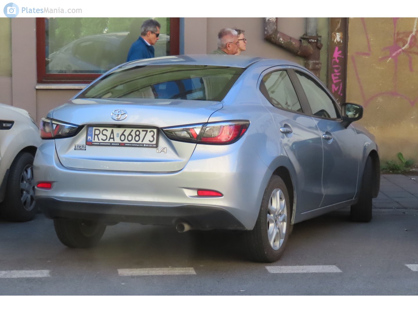 RSA 66873, Toyota Yaris 3rd gen (iA) Sedan (DL; NA-market), 2015–2020