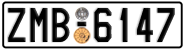 License plate of Greece, Cars